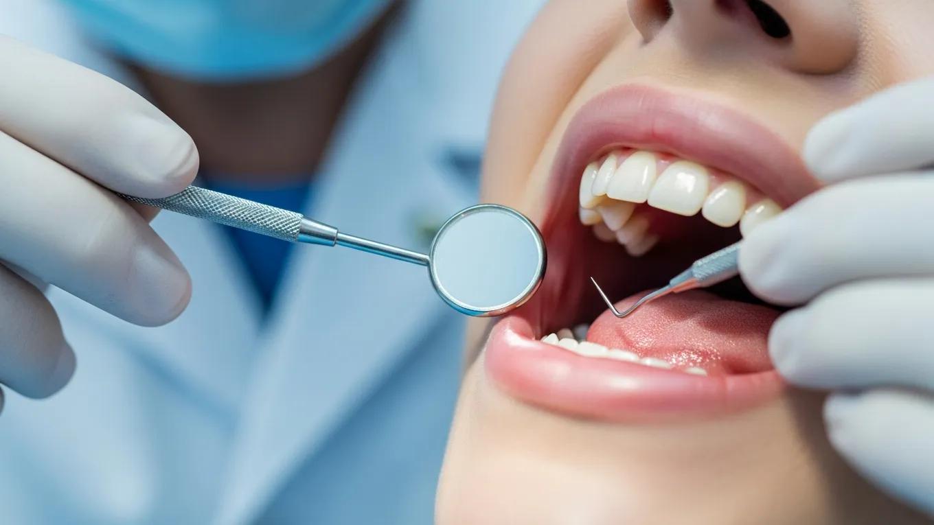 close-up-of-a-dentist-examining-a-patients-mouth